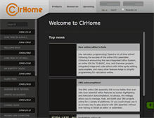 Tablet Screenshot of clrhome.org